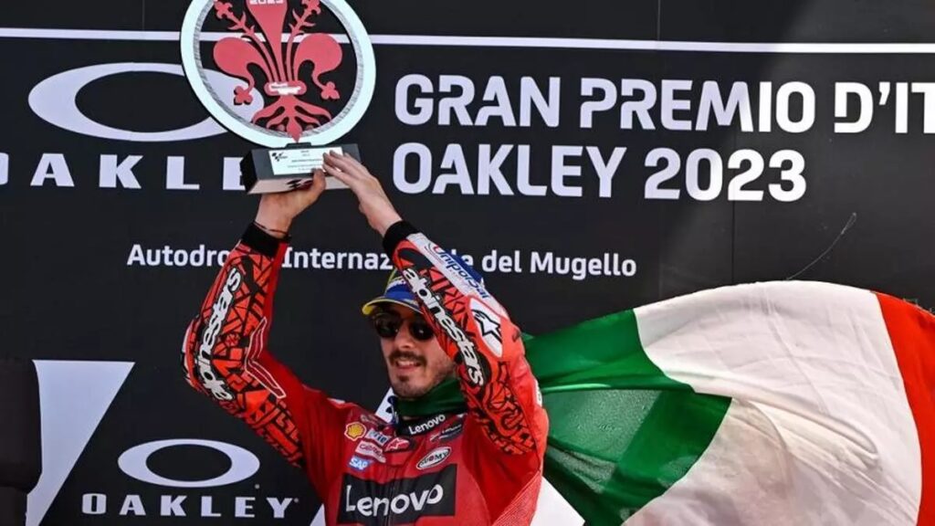 Bagnaia se quedó con la victoria