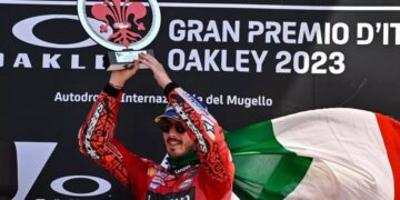 Bagnaia se quedó con la victoria