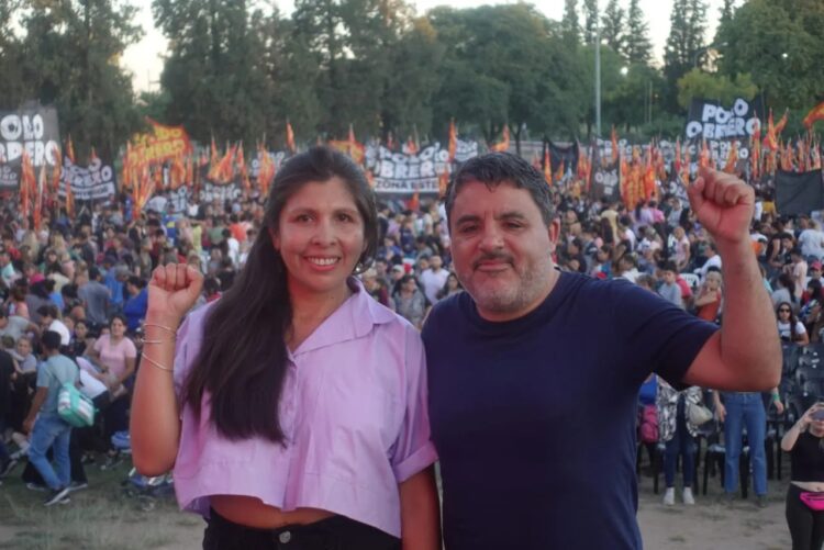 Concentración en apoyo a dirigentes del Polo Obrero