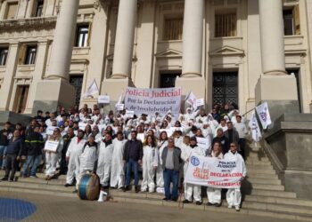 Policía Judicial: reclamaron la declaración de insalubridad