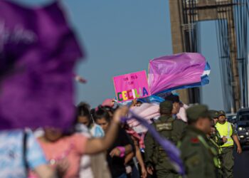 Una multitud marchó reclamando «justicia por Cecilia» al mes de su desaparición