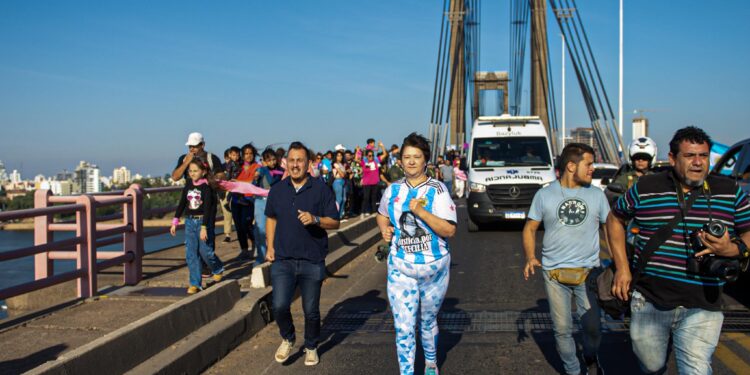 Una multitud marchó reclamando «justicia por Cecilia» al mes de su desaparición
