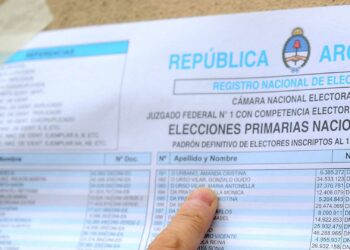 Ya se puede consultar el padrón definitivo para saber dónde hay que votar en las Paso