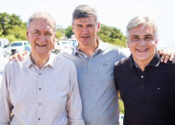 Passerini recibió un enfático apoyo de Llaryora y Schiaretti