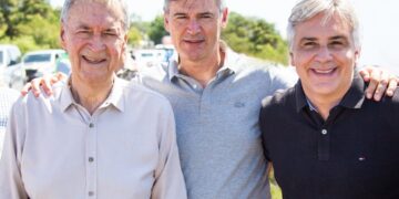 Passerini recibió un enfático apoyo de Llaryora y Schiaretti