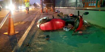 Un grave accidente sobre la avenida Juan B. Justo dejó un saldo de dos personas heridas