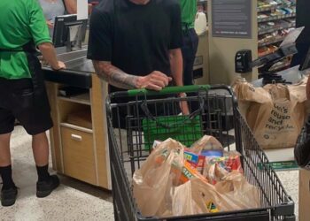 Fervor por Messi mientras realizaba compras en un supermercado de Miami