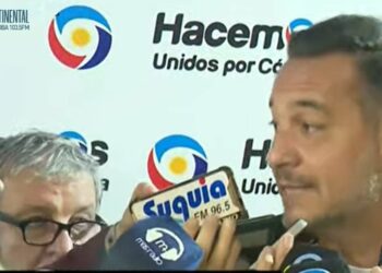 Ambiente de festejo en Hacemos Unidos por Córdoba