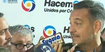 Ambiente de festejo en Hacemos Unidos por Córdoba