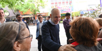 Larreta visitó Río Ceballos y se refirió a la inseguridad en la provincia