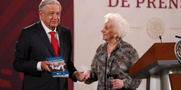López Obrador recibió a Estela de Carlotto y destacó su rol clave en los DDHH de toda América