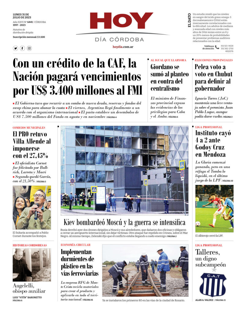 Portada 31.07.2023 Portada 31.07.2023
