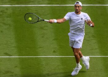 Cachín cayó ante Djokovic en Wimbledon