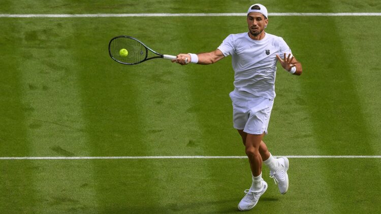 Cachín cayó ante Djokovic en Wimbledon
