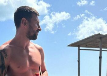 Desde Bahamas Messi recordó la fecha patria con un saludo en las redes