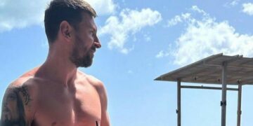 Desde Bahamas Messi recordó la fecha patria con un saludo en las redes