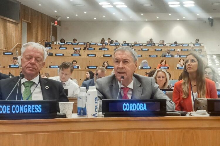 Schiaretti disertó sobre el modelo Córdoba en el Foro de Gobiernos más importante de la ONU