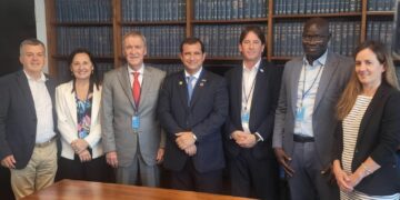 En Nueva York, Schiaretti se reunió con Oru Fogar, la red de gobiernos regionales más extensa