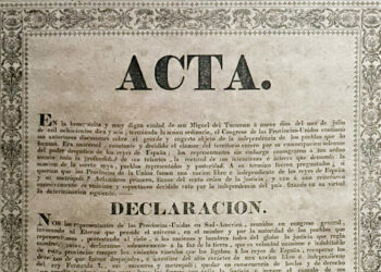 Recuperan un escrito original de la declaración de la Independencia de 1816