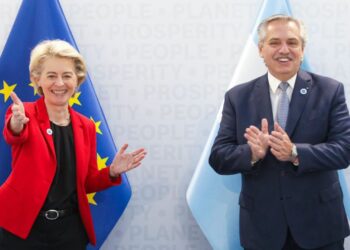 Fernández y Von der Leyen firman un acuerdo de cooperación energética entre Argentina y la UE