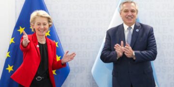 Fernández y Von der Leyen firman un acuerdo de cooperación energética entre Argentina y la UE