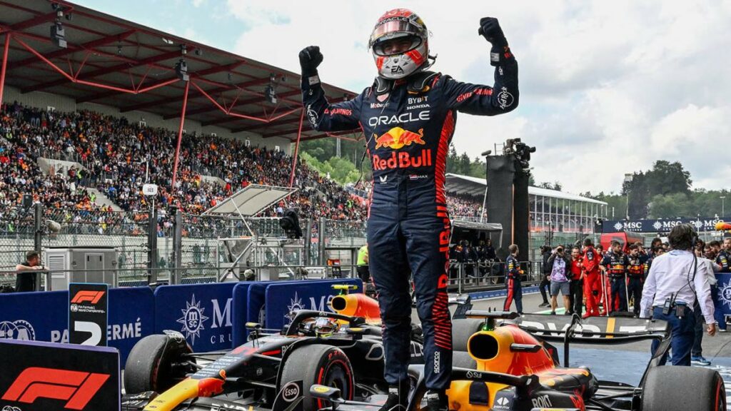 Verstappen da otro golpe en Spa