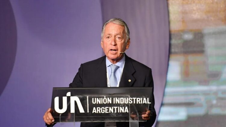 El titular de la Unión Industrial Argentina, Daniel Funes de Rioja.