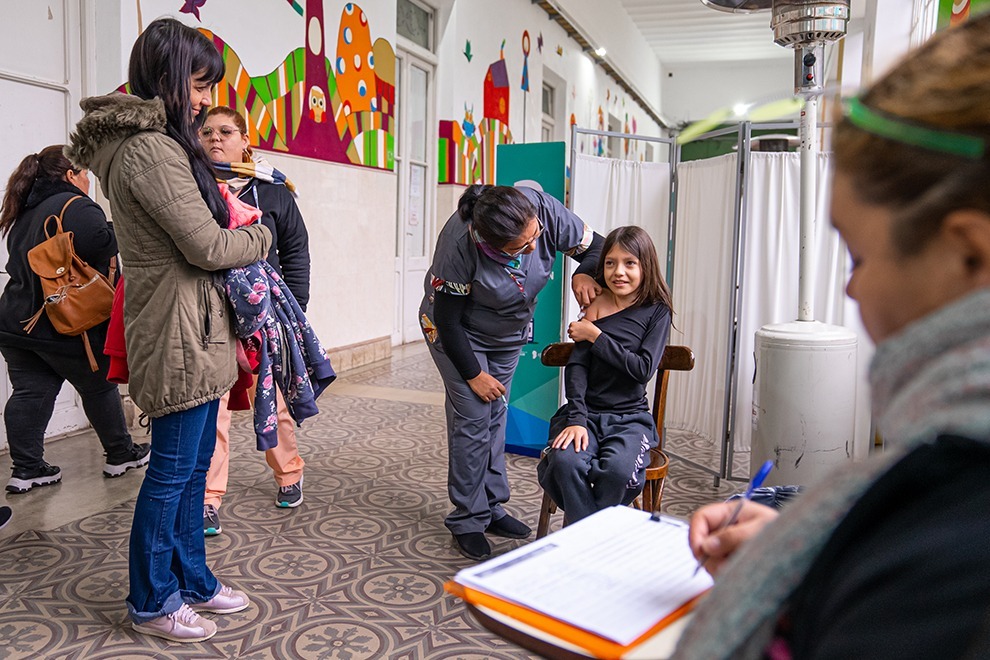 Hospital Pediátrico: arrancó la Semana de las Vacunas