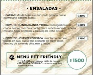 Un bar ya ofrece un menú "pet friendly" especial para las mascotas