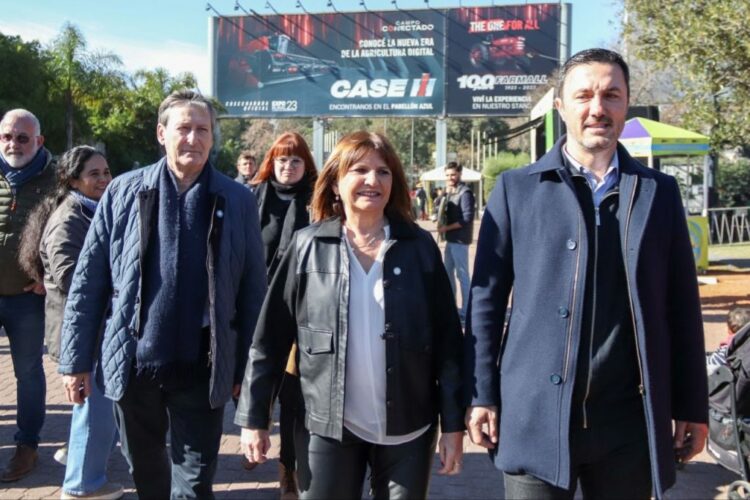 Bullrich disertó ayer en la 135ª edición de la Exposición Rural.
