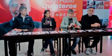 Quinteros: “Me enorgullece poder mostrar mi lista de candidatos”