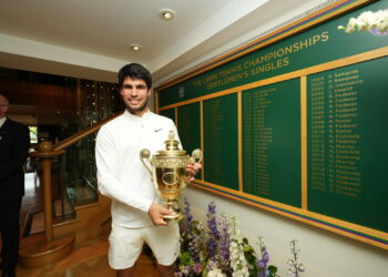 Alcaraz dio el golpe ante Djokovic