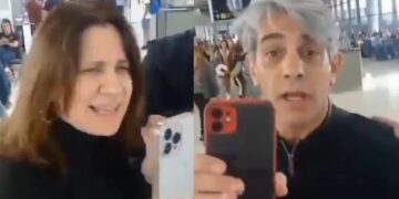 Pablo Echarri respondió al escrache en el aeropuerto y expuso a la pareja que los increpó