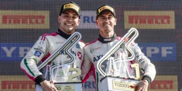 Triunfo y podio para Pernía