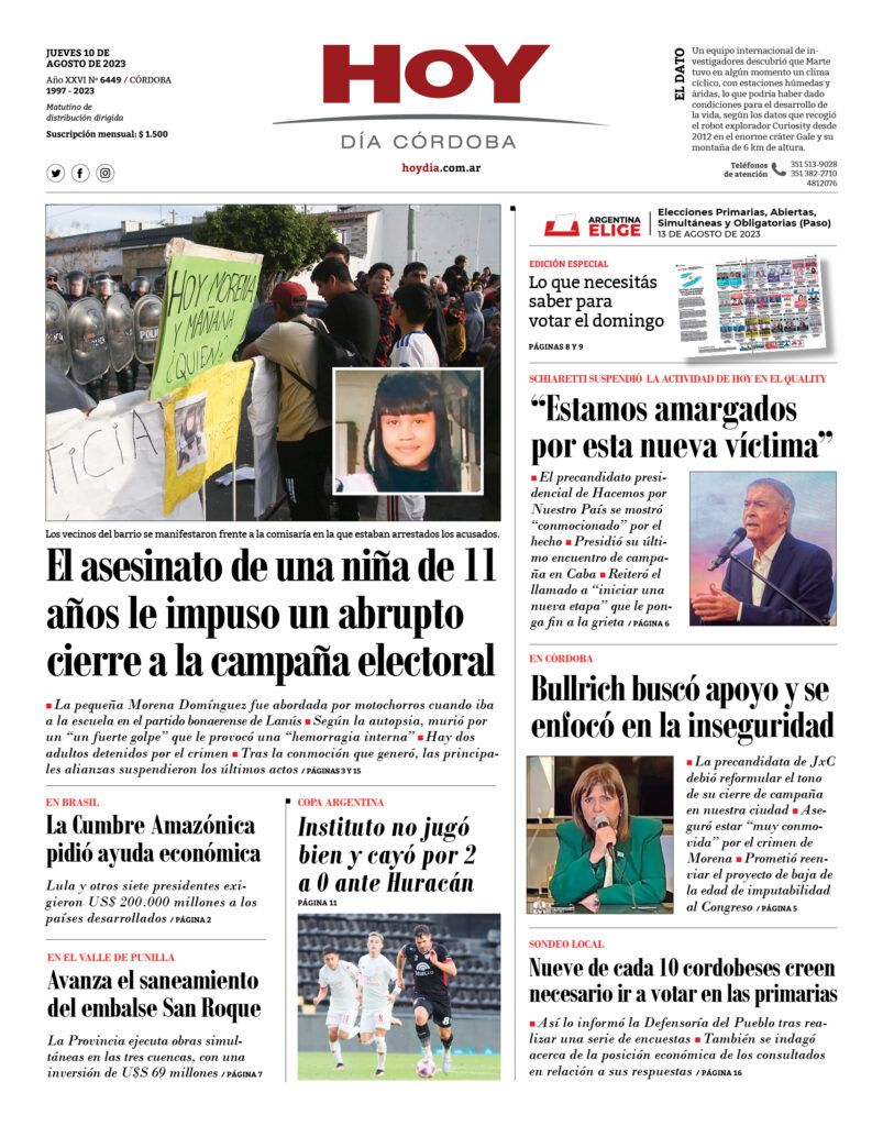 Portada 10.08.2023 Portada 10.08.2023