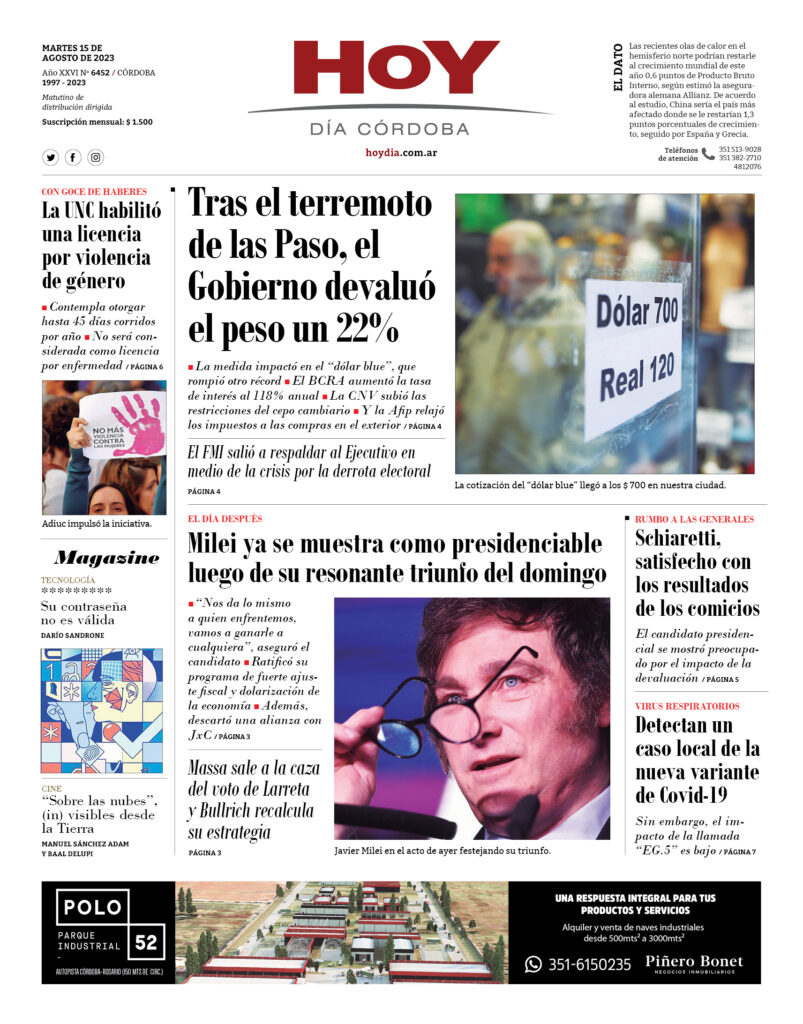 Portada 15.08.2023 Portada 15.08.2023