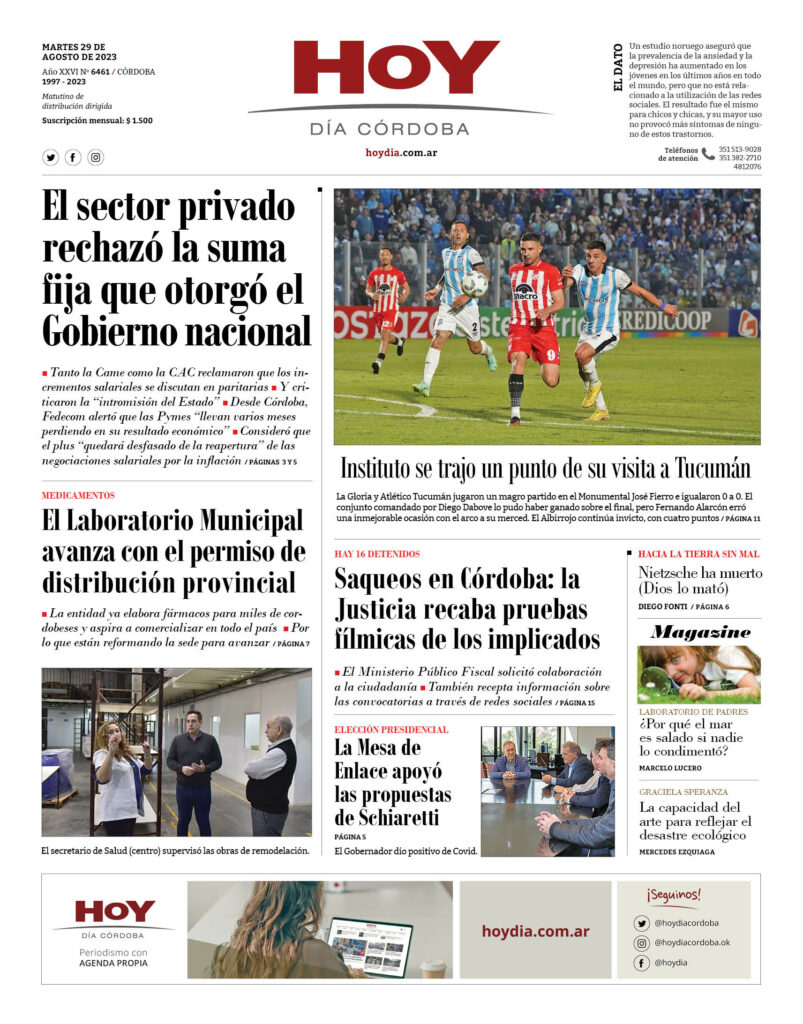 Portada 29.08.2023 Portada 29.08.2023