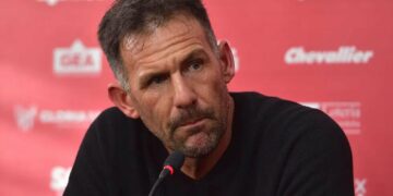 Dabove reflexionó tras la derrota de Instituto en Santa Fe: «No nos podemos relajar»