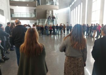 Multitudinaria asamblea salarial de los empleados judiciales en Tribunales 2