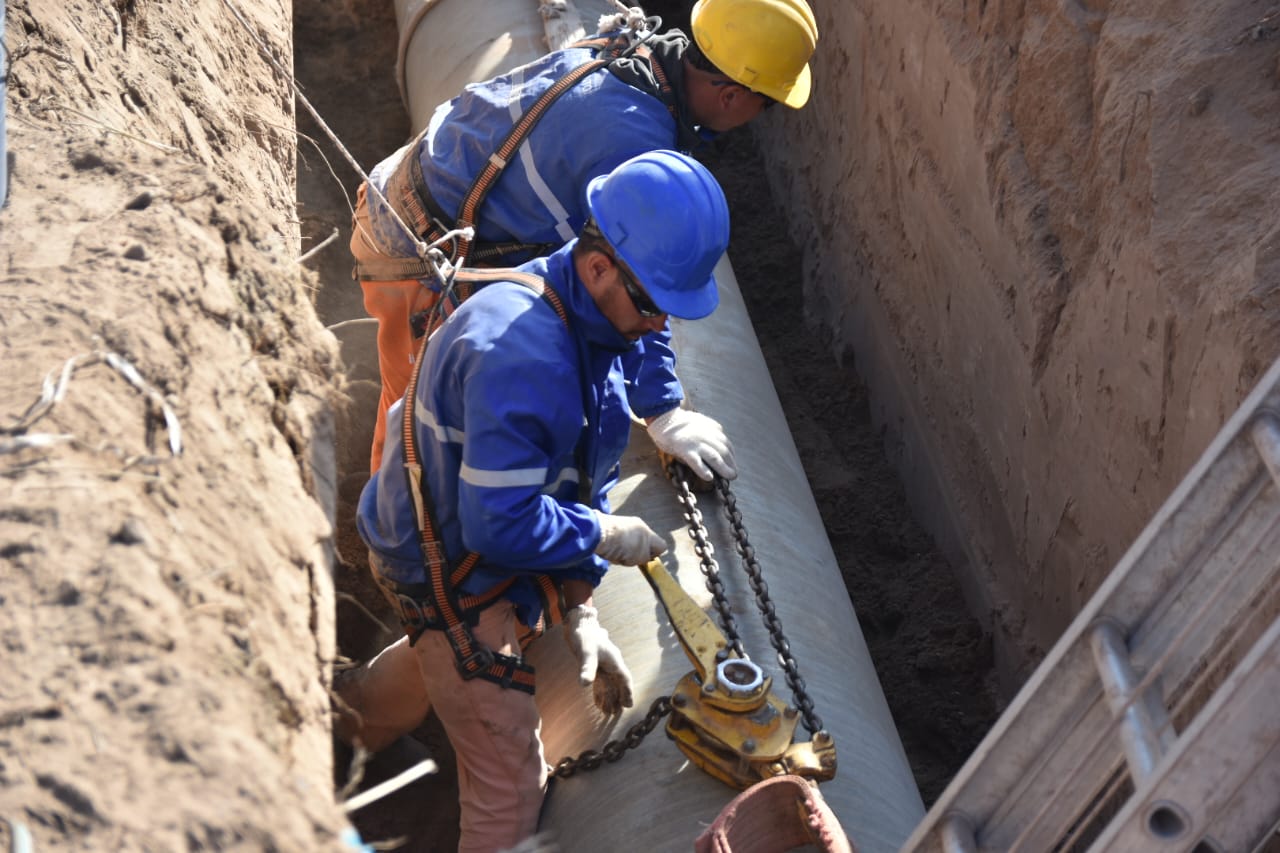 El colector cloacal sureste alcanzó un 35% de avance El colector cloacal sureste alcanzó un 35% de avance