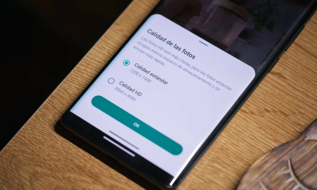 Cómo enviar fotos en alta definición por WhatsApp