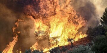 Al menos 20 personas muertas por el fuego desatado en Grecia