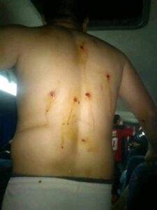 Hinchas de Belgrano reportaron abusos por parte de las fuerzas policiales en Santa Fe Hinchas de Belgrano reportaron abusos por parte de las fuerzas policiales en Santa Fe