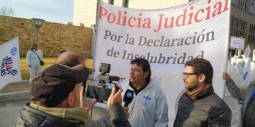 Trabajadores de la Policía Judicial inician retención de tareas sorpresivas