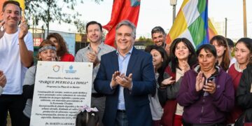 El parque “Pueblo la Toma” ya se puede visitar frente al cementerio