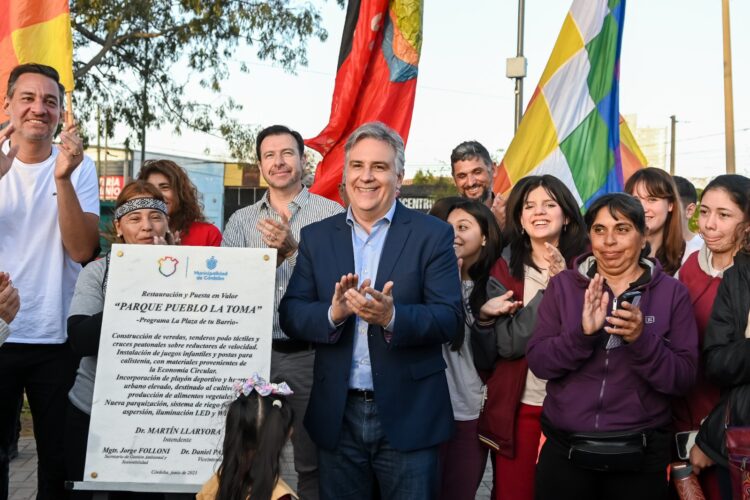 El parque “Pueblo la Toma” ya se puede visitar frente al cementerio