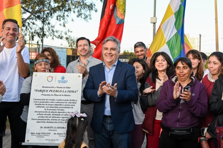 El parque “Pueblo la Toma” ya se puede visitar frente al cementerio