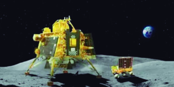 India se convirtió en la cuarta nación en aterrizar en la Luna