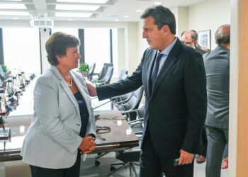 Tras la cumbre con Georgieva, Massa habló del pacto con el FMI
