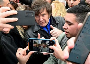 Milei realiza su cierre de campaña en Villa Crespo